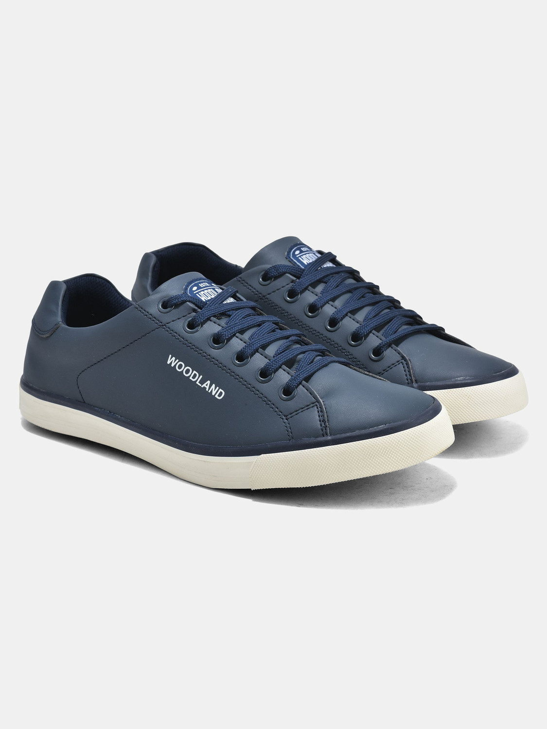 Image of WOODLAND Lace Up Lightweight Breathable Comfortable Daily Use Sneakers For Men