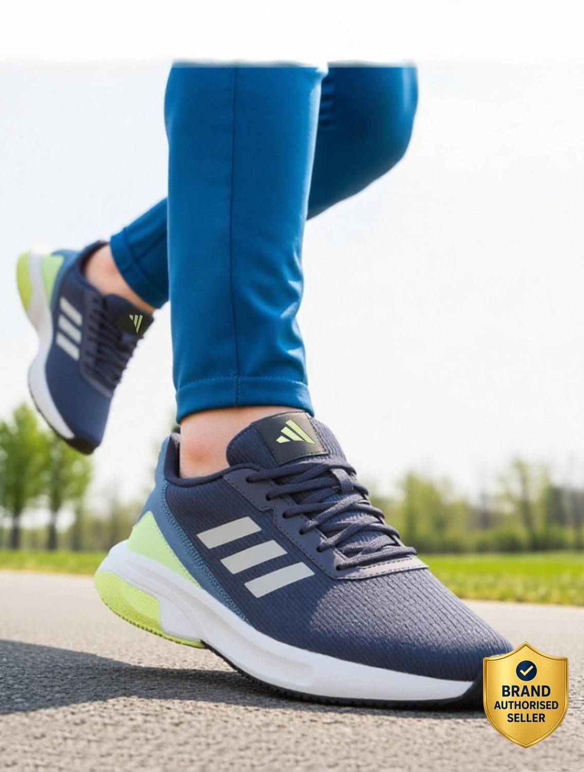 Adidas Runesy M Multicolor Running Shoes - Image 1