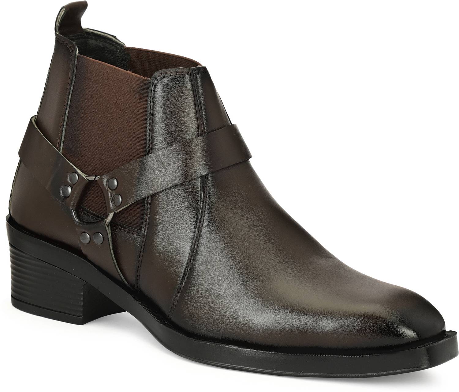 Retro King Chelsea boots for Men Full Grain Leather Genuine Retro King Chelsea boots for Men Full Grain Leather Genuine