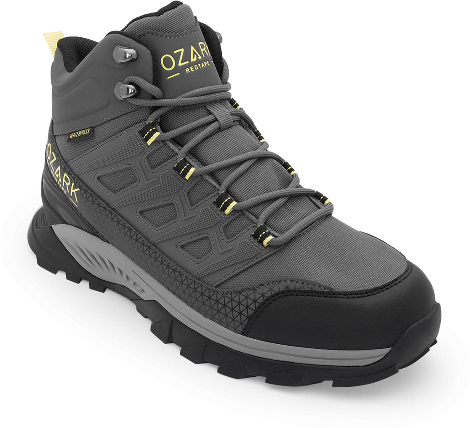 Image of Ozark By Red Tape High-Top Outdoor Hiking & Trekking Shoes For Men