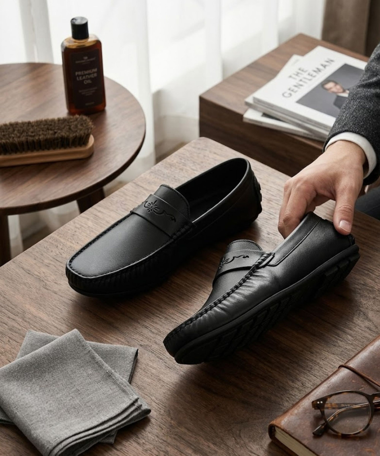 Image of LEE CATER Lightweight Comfort Trendy Premium Office /Party Driving Shoes For Men