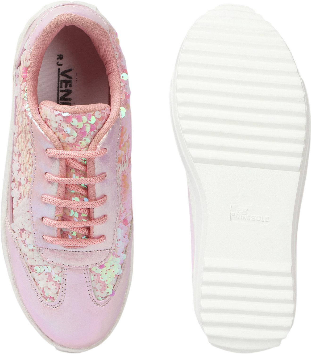 Image of VENDOZ GLITTERY PARTY WEDDING AND CASUAL WEAR Sneakers For Women Sneakers For Women