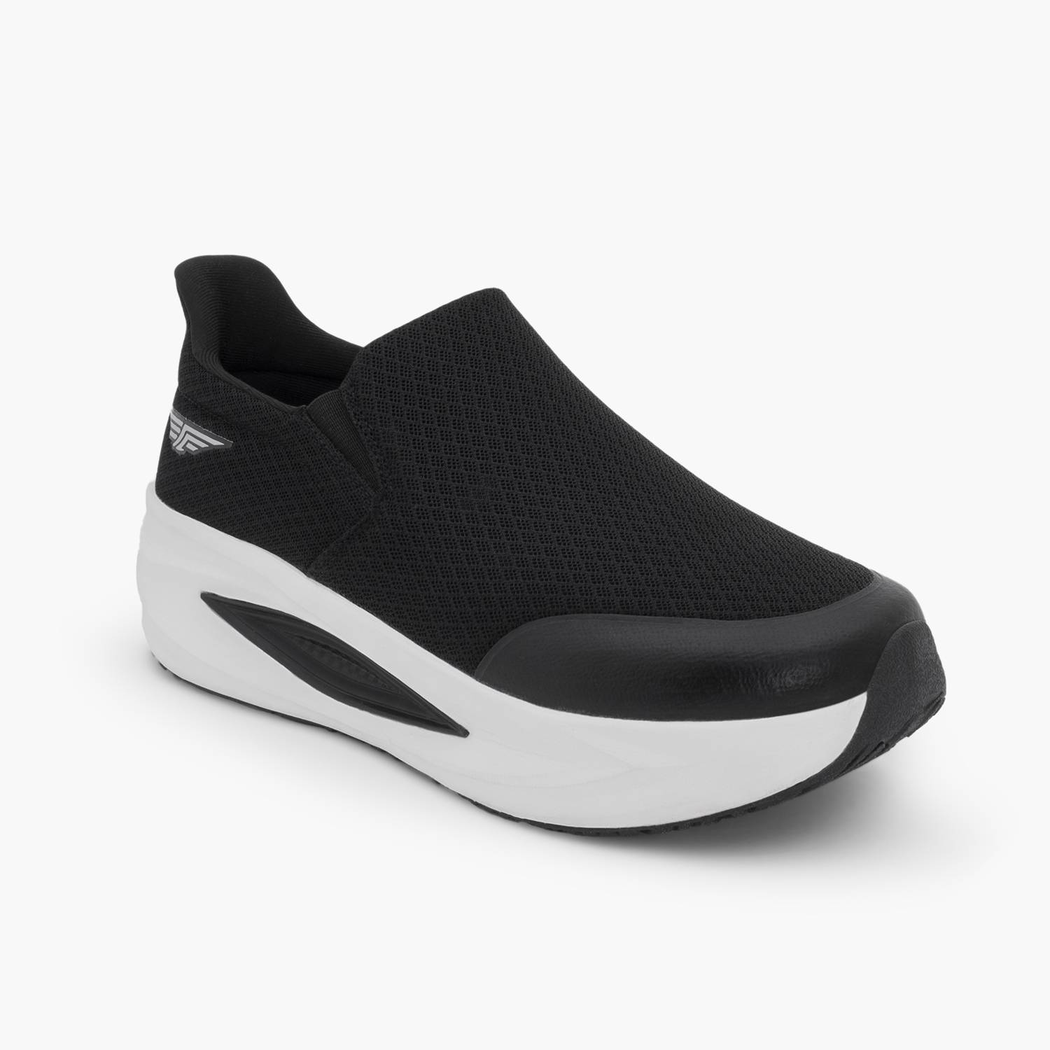 RED TAPE Men's Walking Slip-On Mesh Shoes (Red)