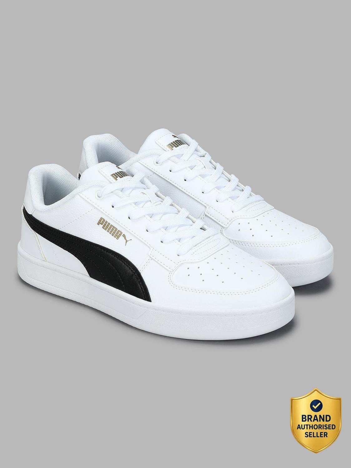 PUMA Caven 2.0 Men White Sneakers - Image 1