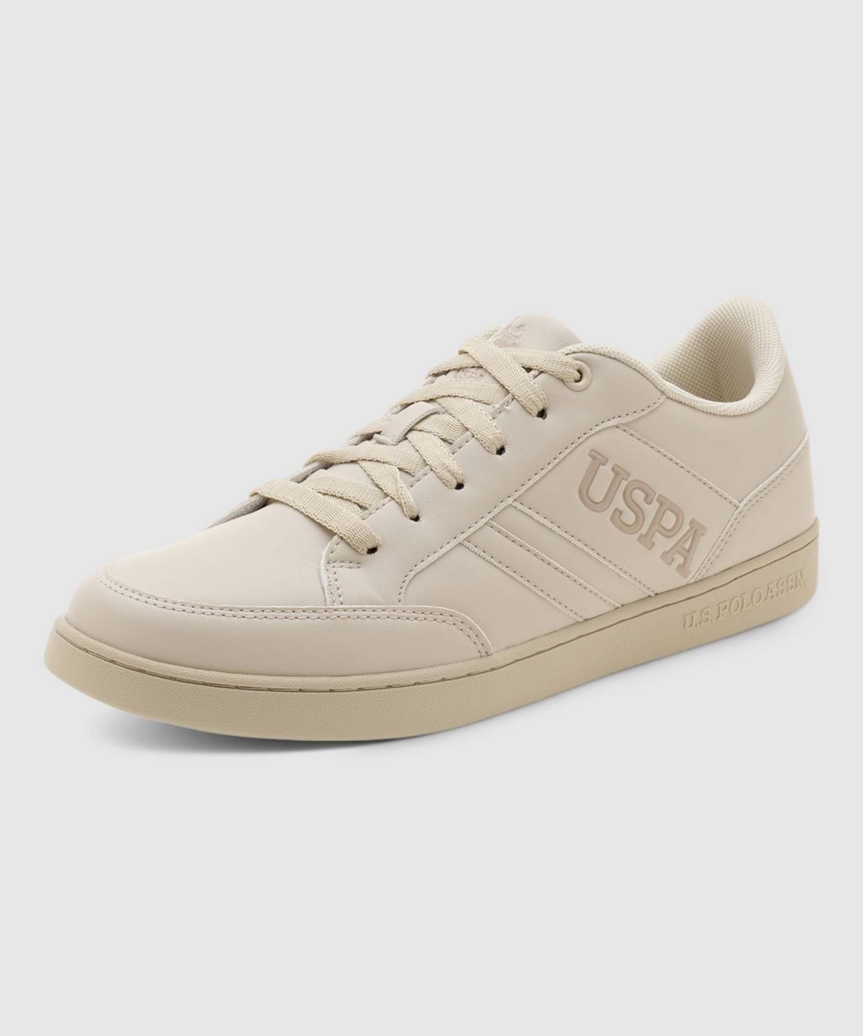 U.S. POLO ASSN. GALA Beige Men's Sneakers - Image 4
