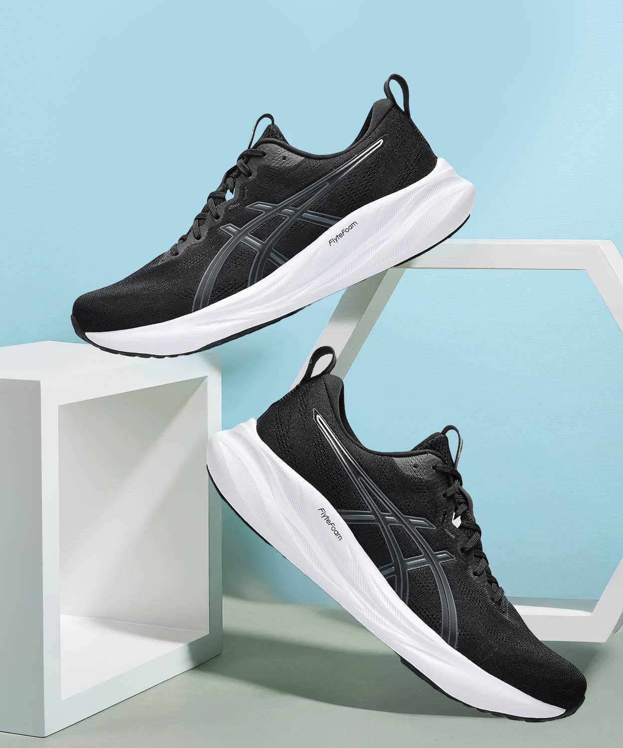 Asics GEL-PULSE 16 Black Men's Running Shoes