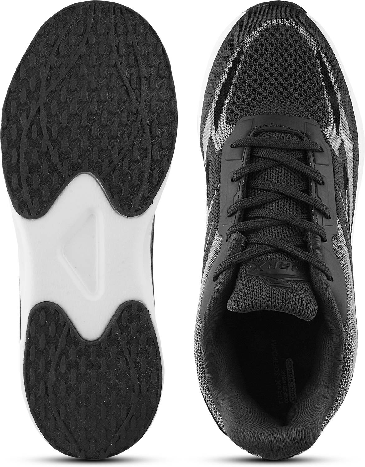 TurnX Sports Running Shoes For Men Gray - Image 5