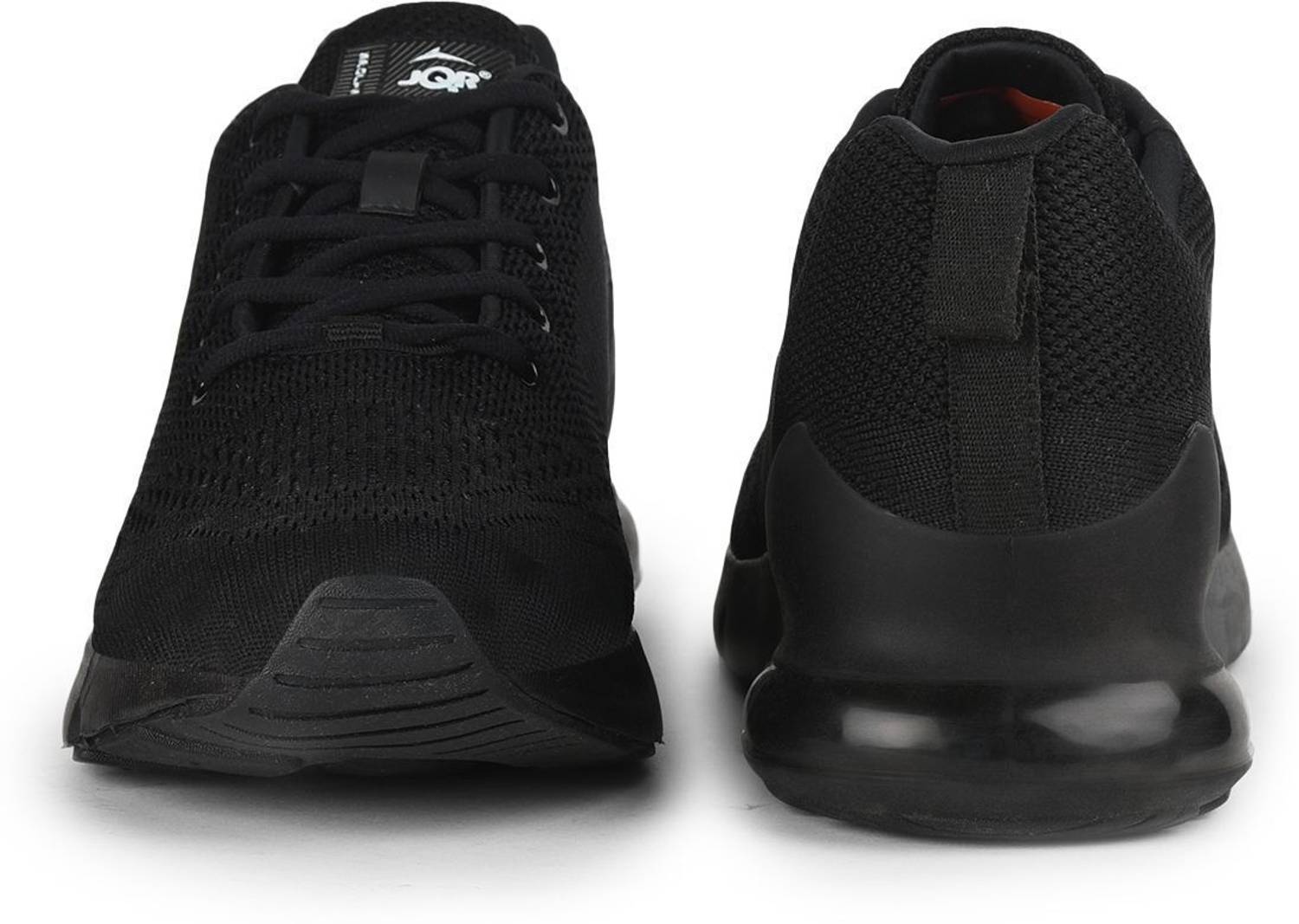 JQR DJ PLUS Men's Black Running Shoes - Image 4