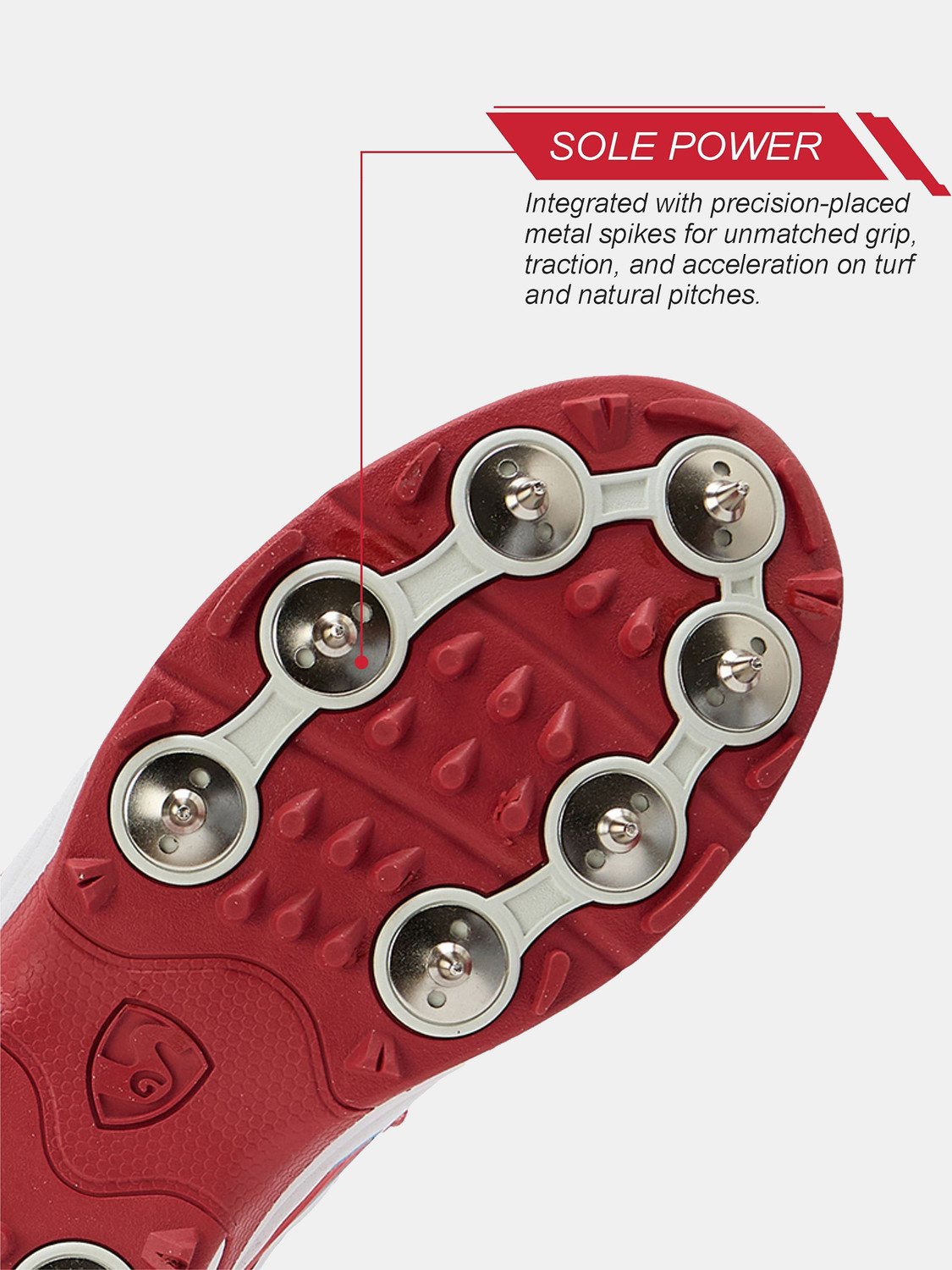 Image of SG Vortex Spikes Cricket Shoes For Men