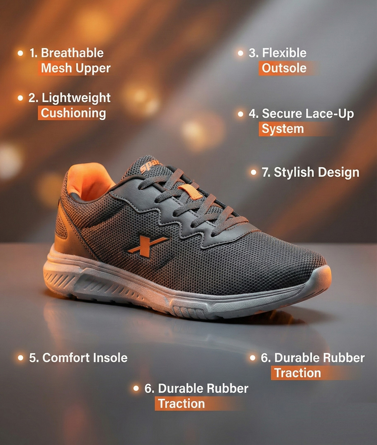 Image of Sparx SM-648 Running Shoes For Men