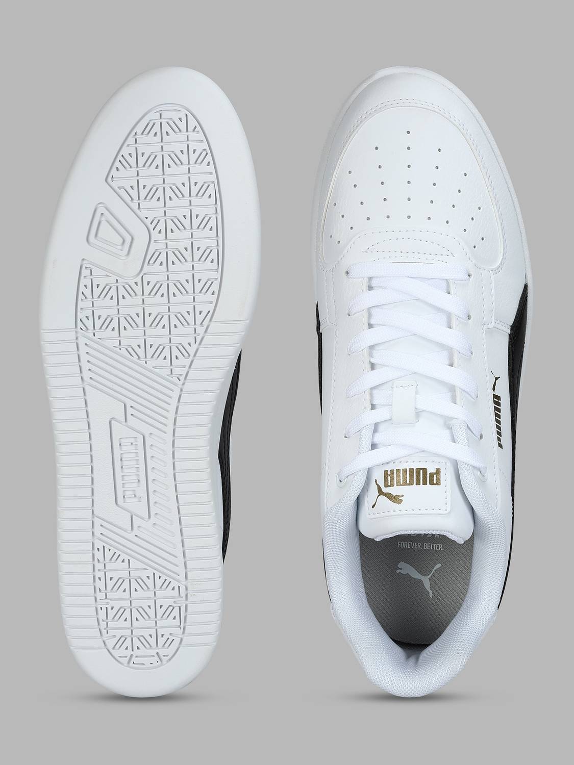 PUMA Caven 2.0 Men White Sneakers - Image 4