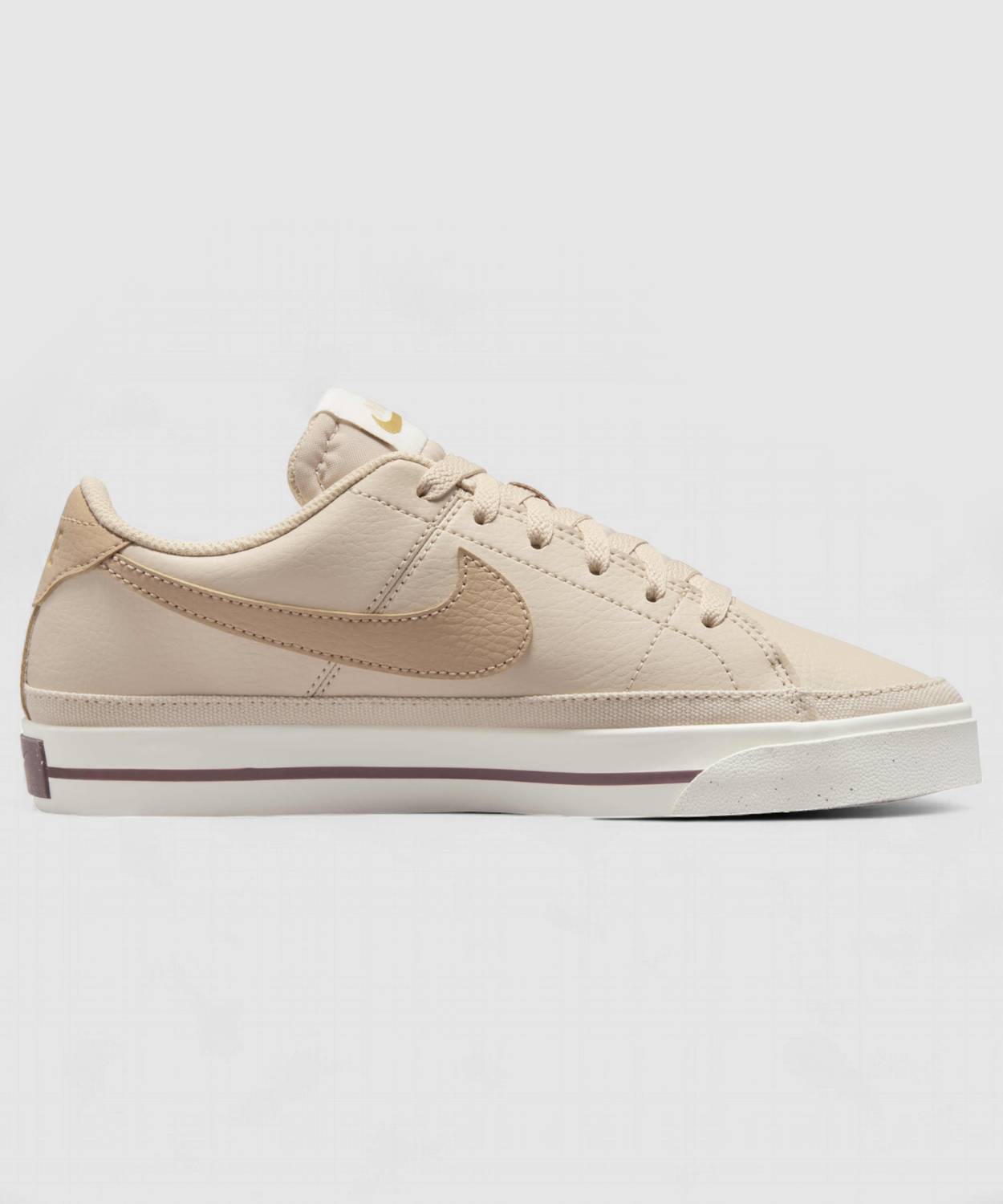 NIKE Women's Court Legacy NN Tennis Shoes Beige - Image 3