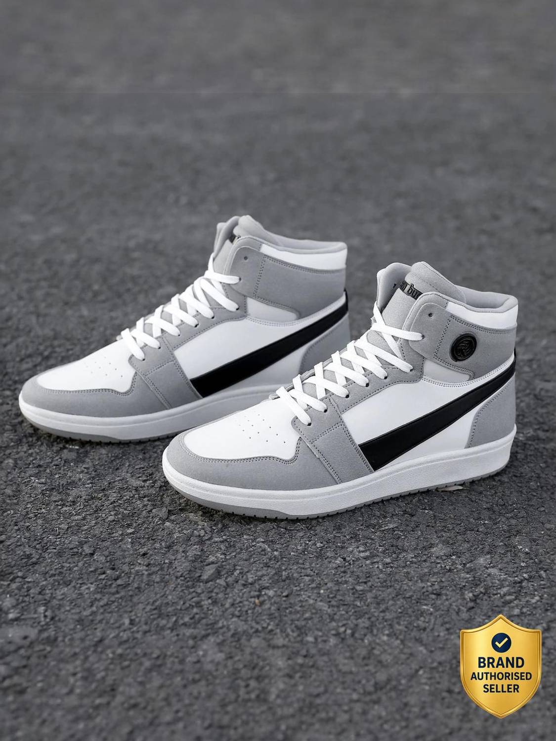 bacca bucci BALANCER Gray Fashion Sneakers For Men - Image 1