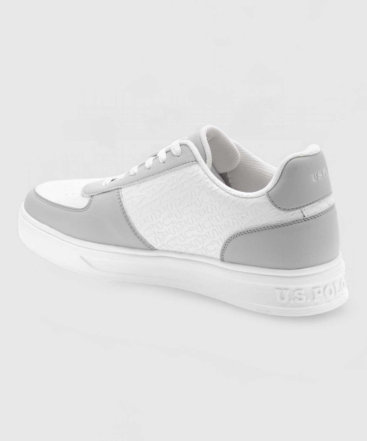 U.S. POLO ASSN. JAMEN Men's Gray Sneakers - Image 5