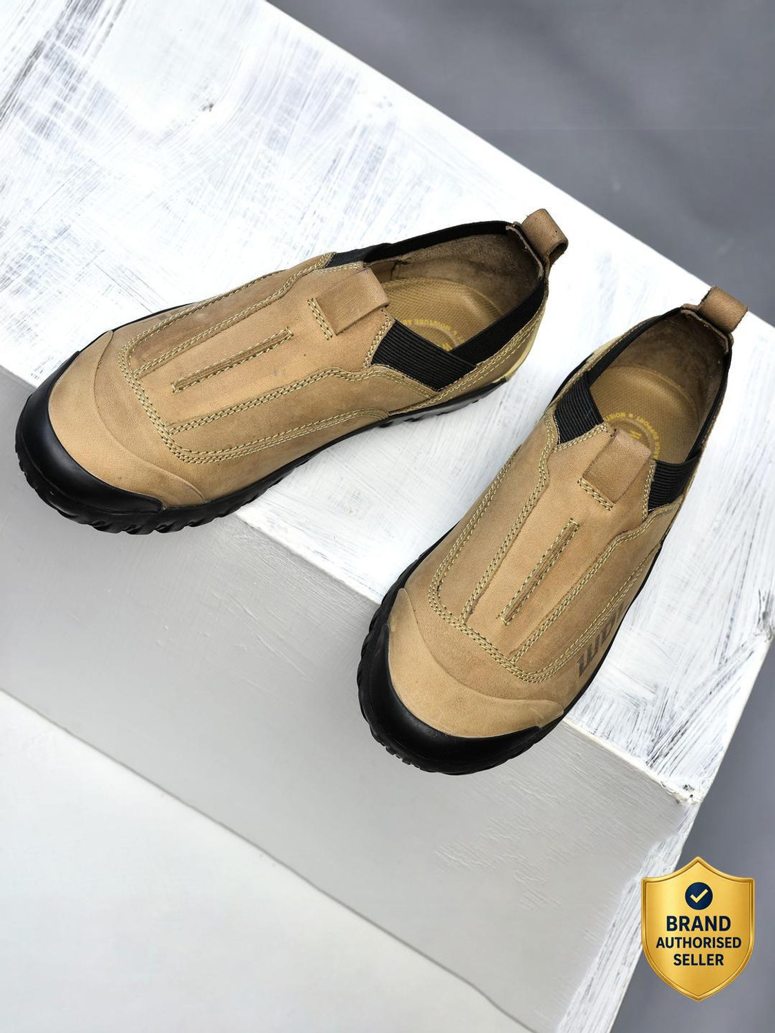 Image of WOODLAND Slip On Lightweight Comfortable Easy Wear Casuals For Men