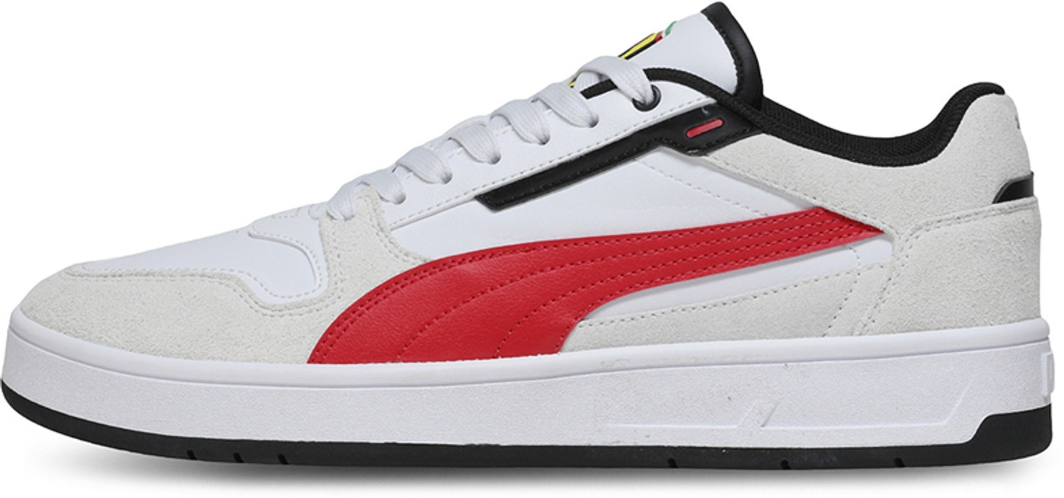 Image of PUMA Ferrari Court Classic Street Sneakers For Men