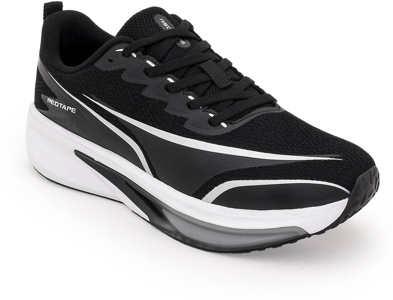 REDTAPE Athleisure Walking Shoes For Men (Black , 9)