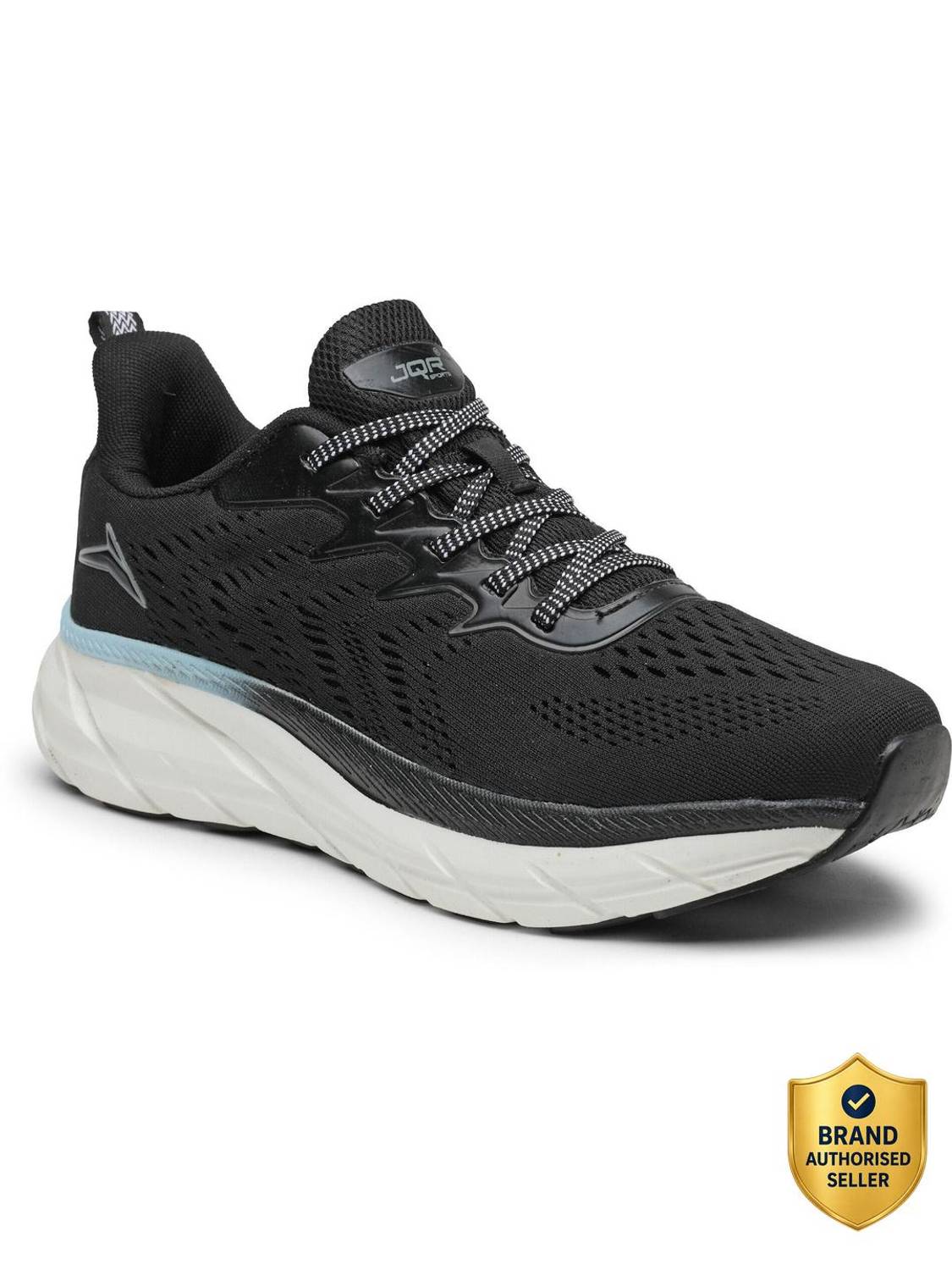 JQR ATLANTA Running Shoes for Men, Black