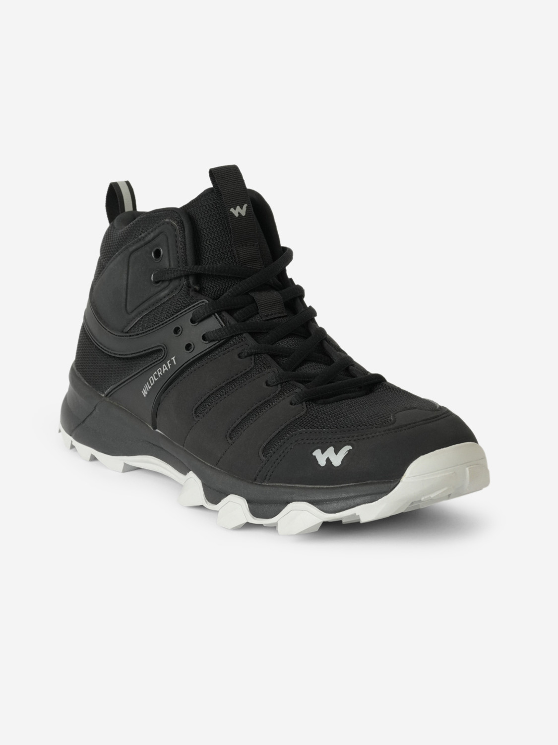 Image of Wildcraft Men Outdoor Casual Shoes, Black Grey, 7 Outdoors For Men