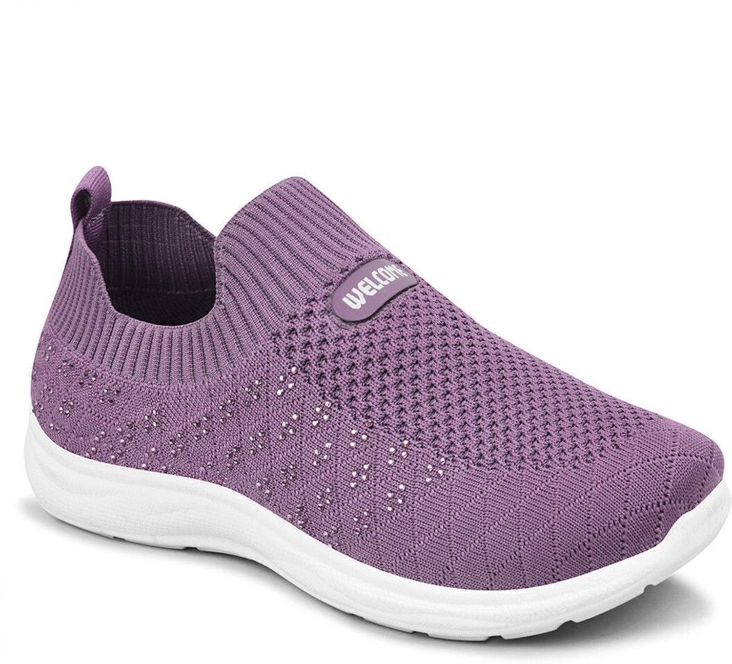 Image of WELCOME Stylish & Comfortable Breathable Walking Casual Perfect for Outdoor Wear Slip On Sneakers For Women