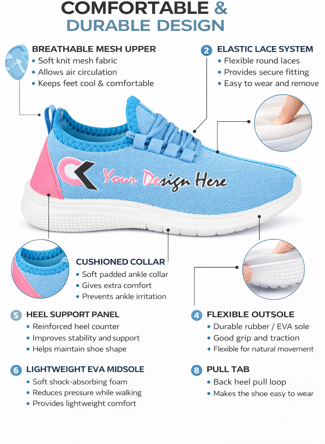 Image of World Wear Footwear Walking Shoes For Women