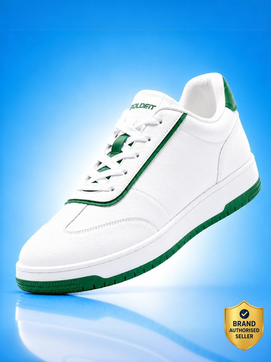 Image of BOLDFIT SkyLine Stylish Sneakers Shoes for Men | PU Upper, Cushioned Insole Sneakers For Men