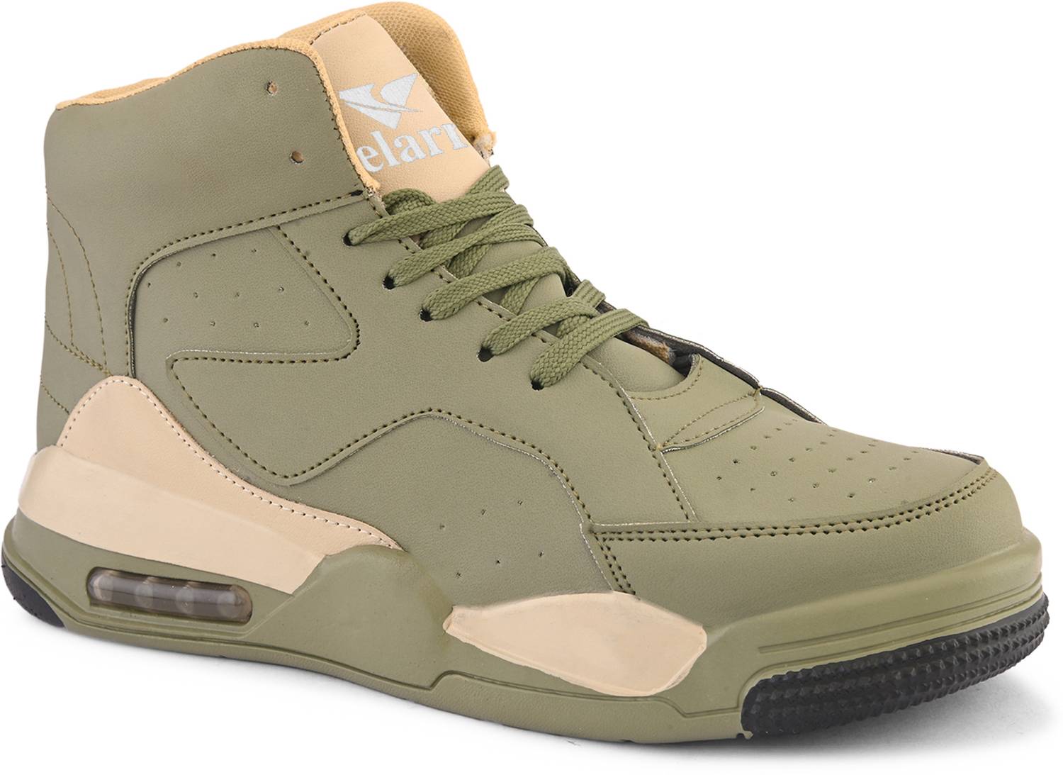 Velarro Casual Sneakers For Men Green - Image 3