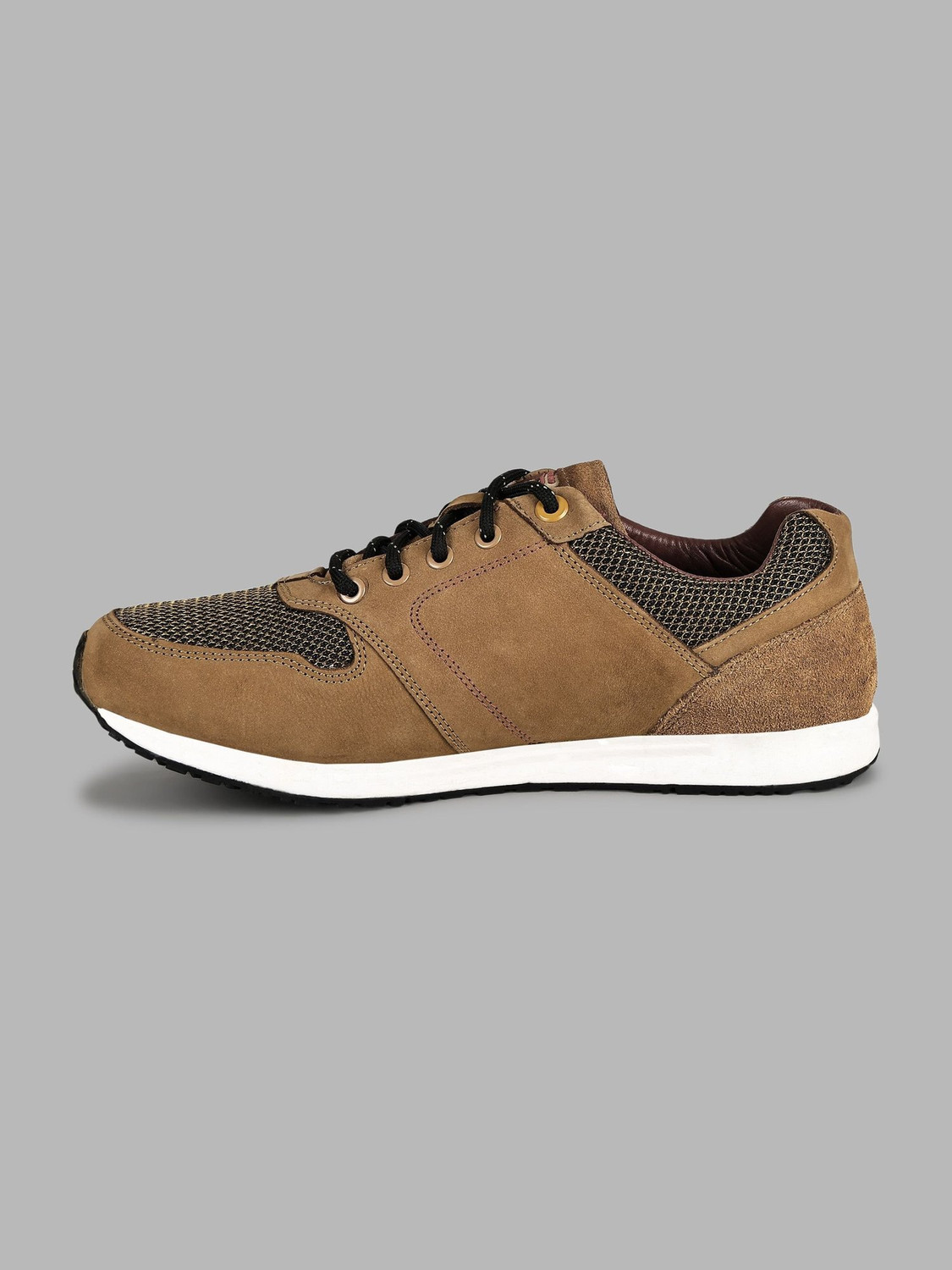 Image of WOODLAND Lace Up Lightweight Breathable Comfortable Daily Use Casuals For Men