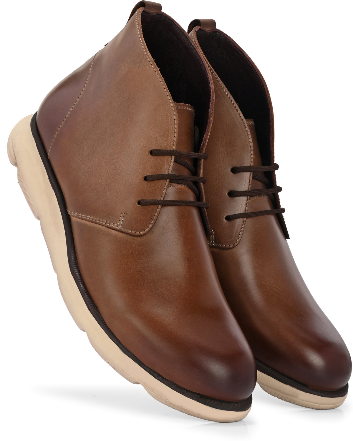 Image of Harrykson London Men's Rugged Vintage Leather Boots with Soft EVA Outsole Boots For Men