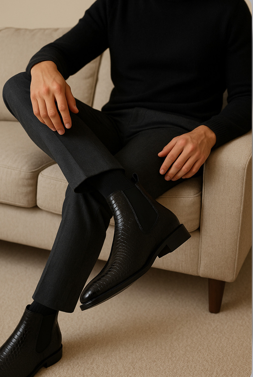 Image of trendy villa Boots For Men
