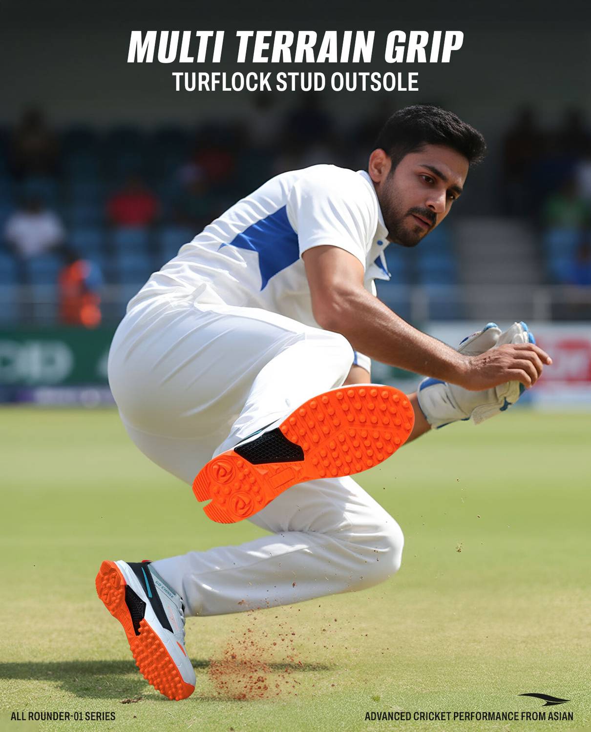 asian All Rounder-01 Men’s Cricket Shoes - Image 5