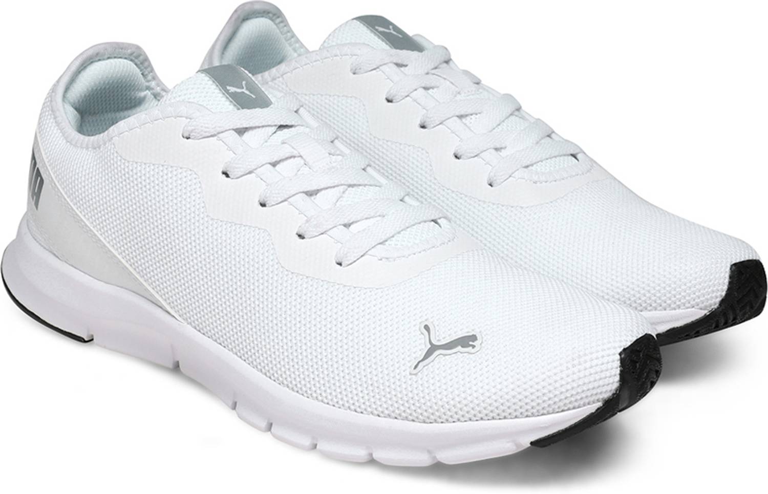 PUMA Hustle V2 White Sneakers For Men - Image 1