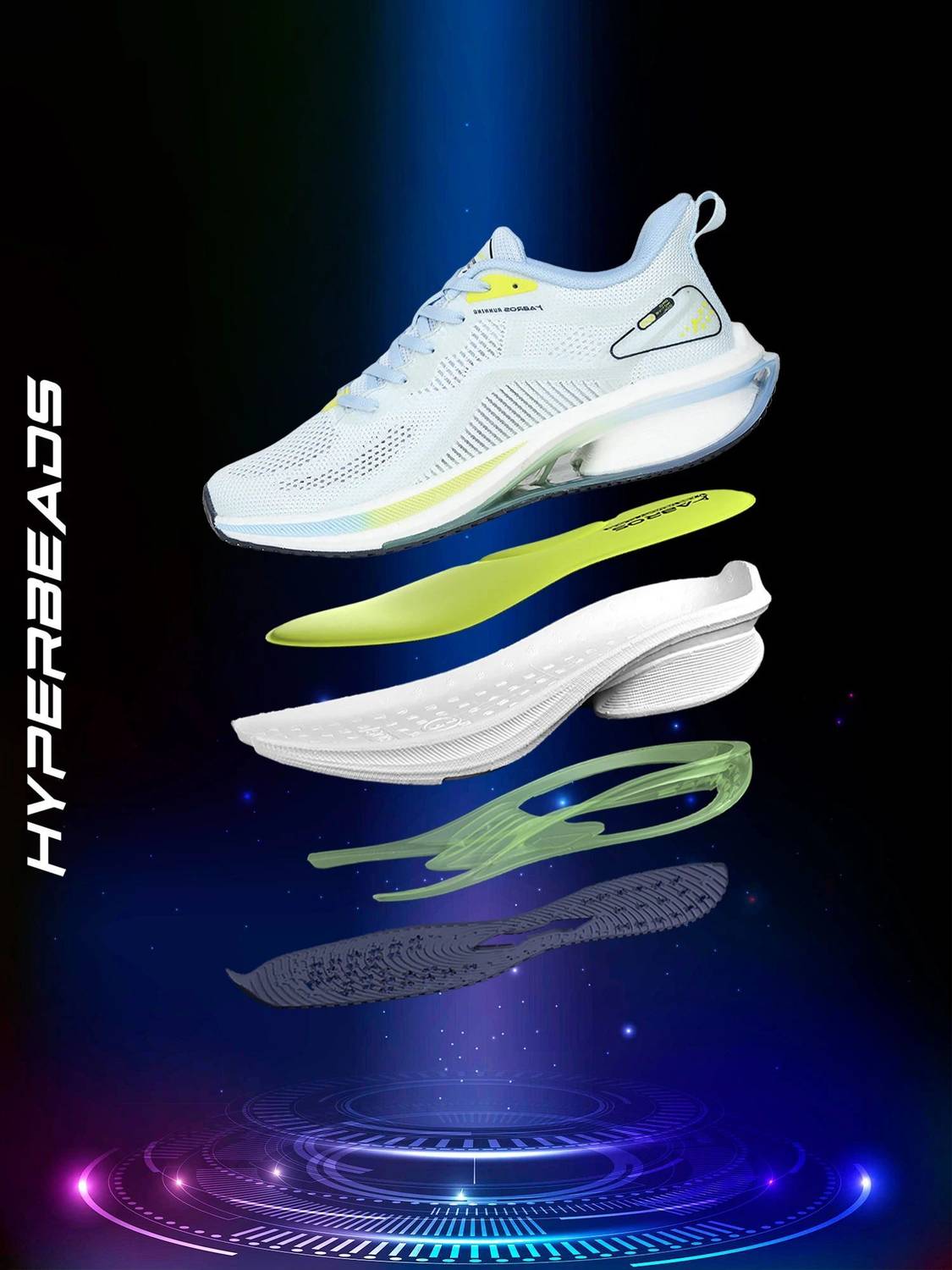 Abros SUPER Men's Running Shoes - Image 3