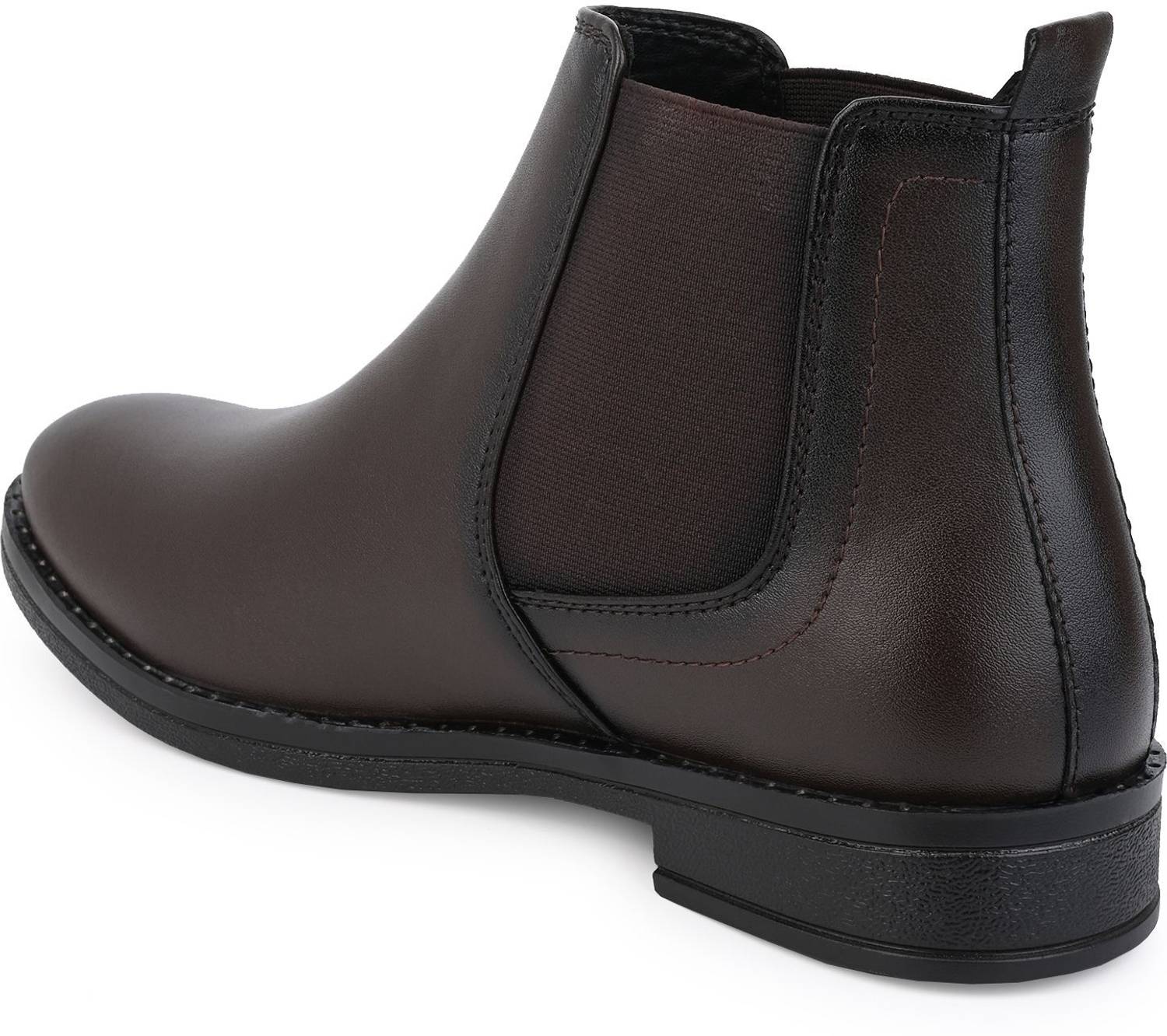 FooTken Men's Slip On Chelsea Boots - Image 5