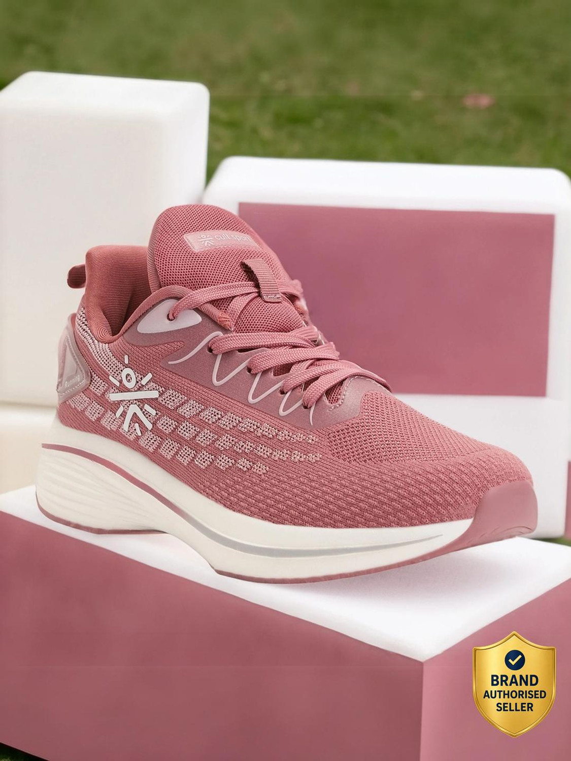 Image of Cult Active Running Shoes Breathable & Stretchable Upper Enhanced Cushioning & Bounce Running Shoes For Women