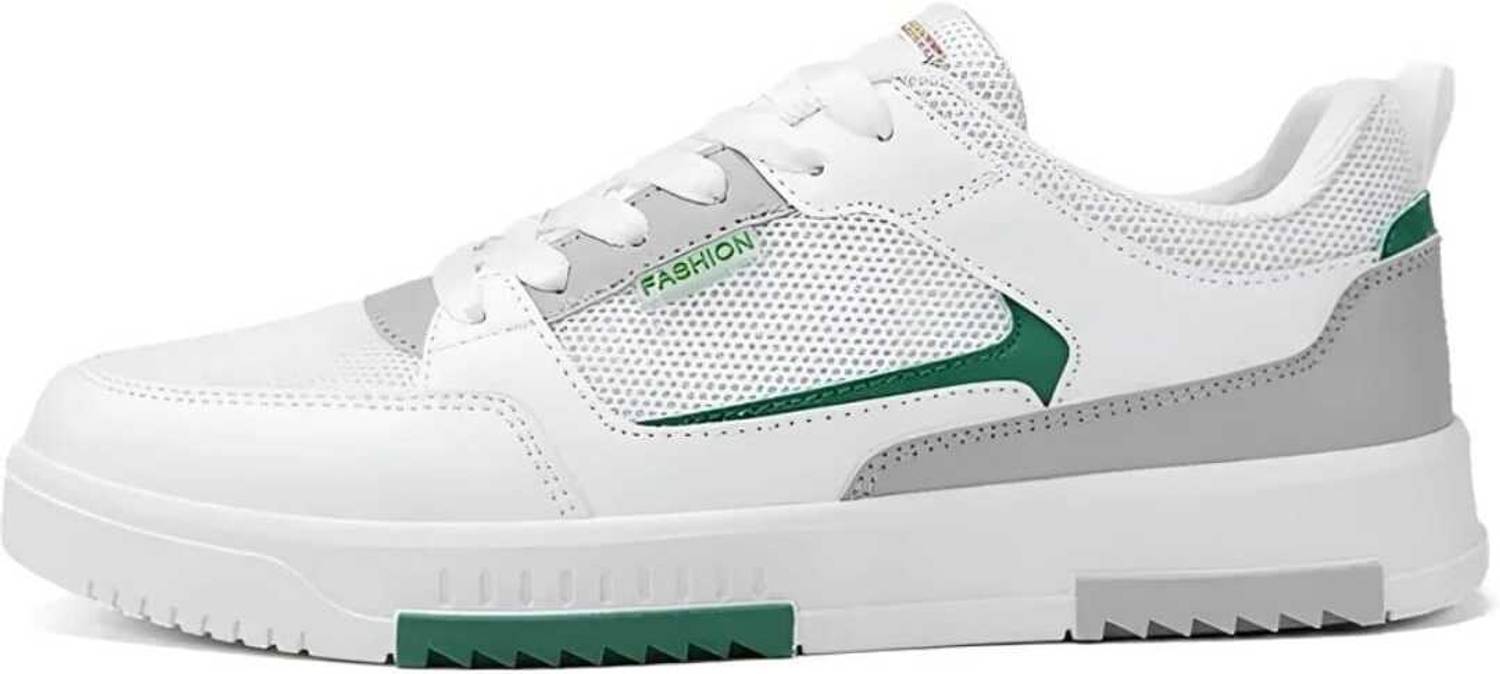 MAFLO Men's White Casual Sneakers - Image 2