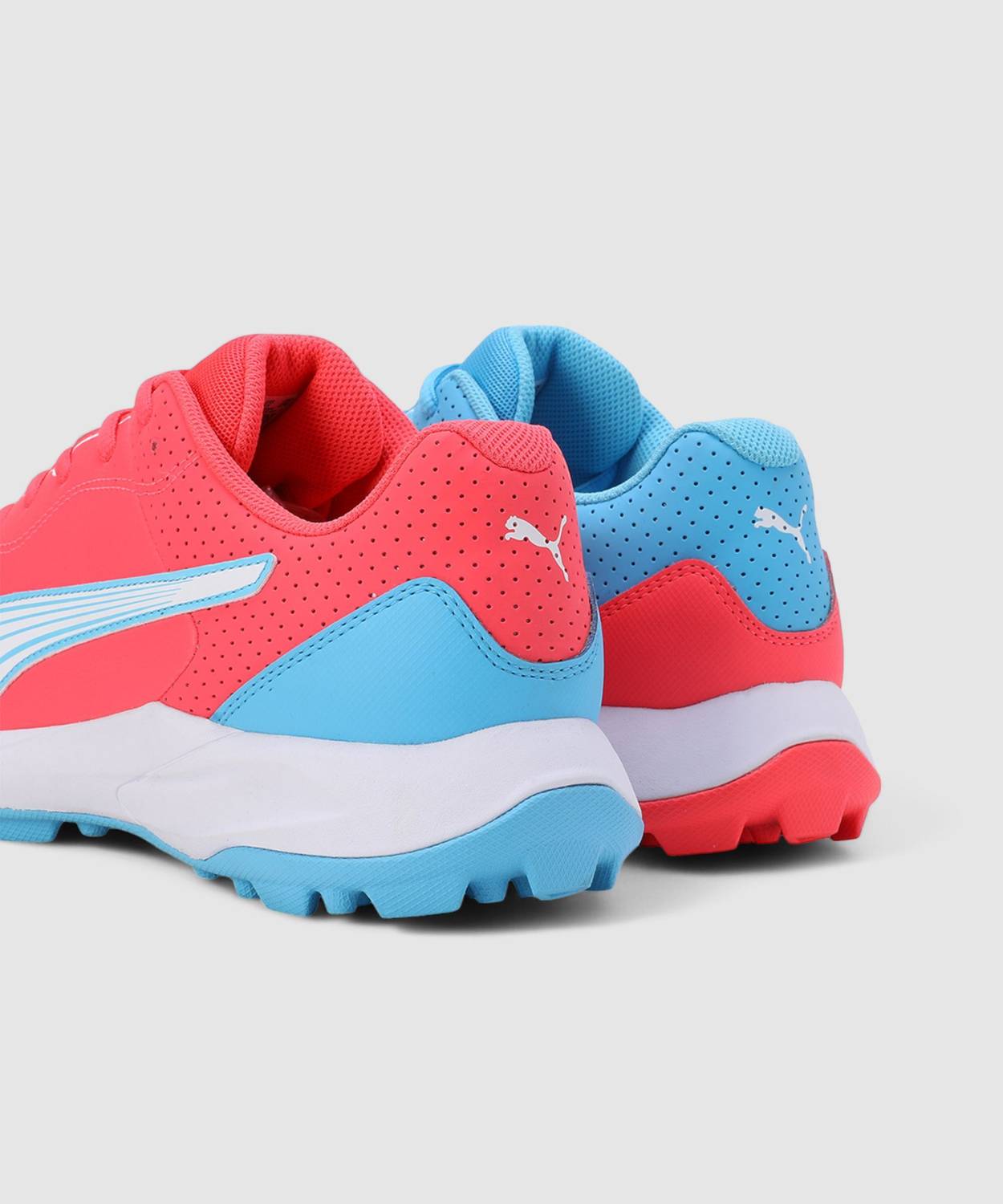 PUMA 24 FH Rubber Cricket Shoes For Men Blue - Image 3