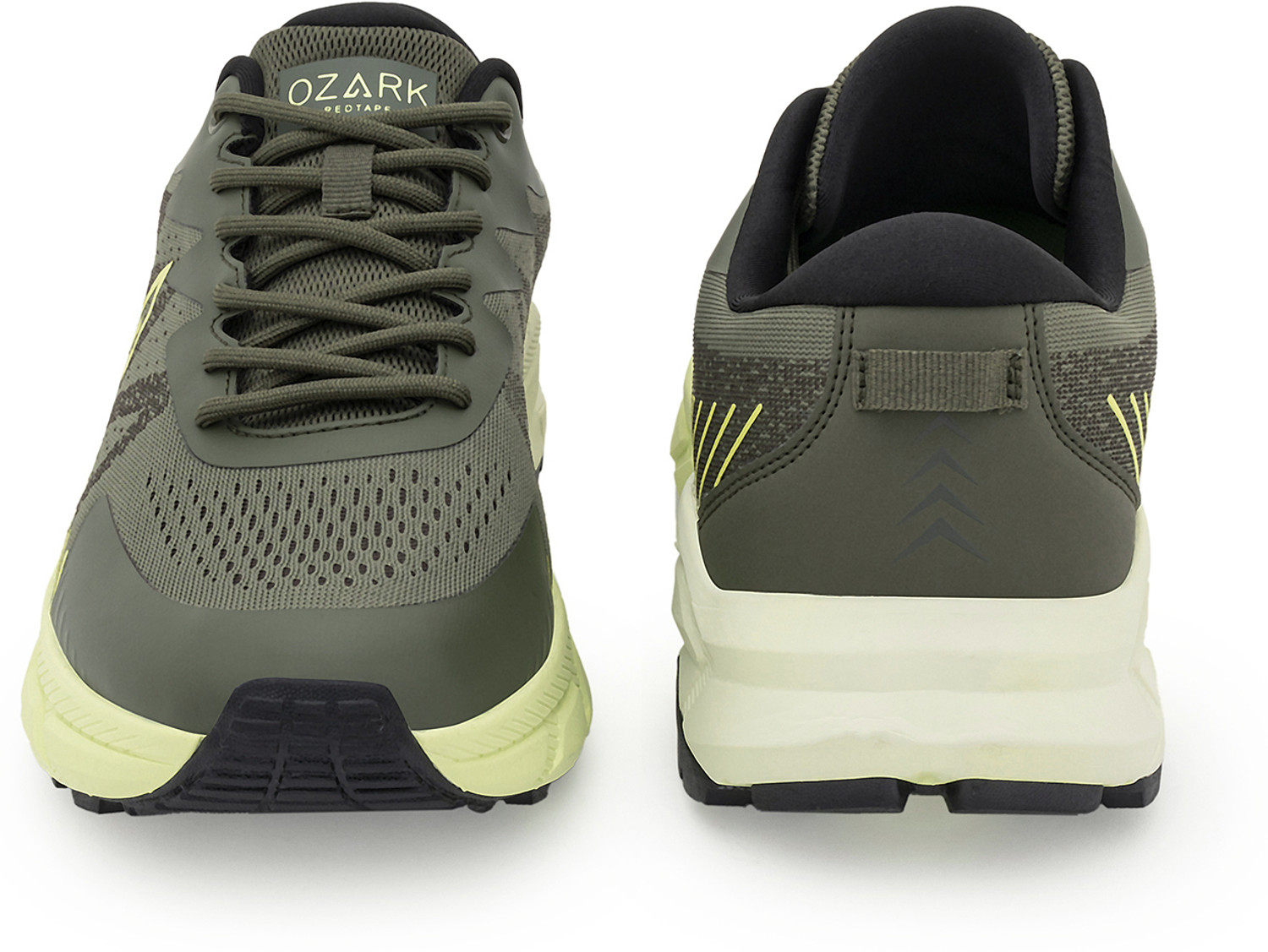 Image of RED TAPE Ozark Outdoor trail running Shoes for Men | Olive Green Outdoor Performance Running Shoes For Men