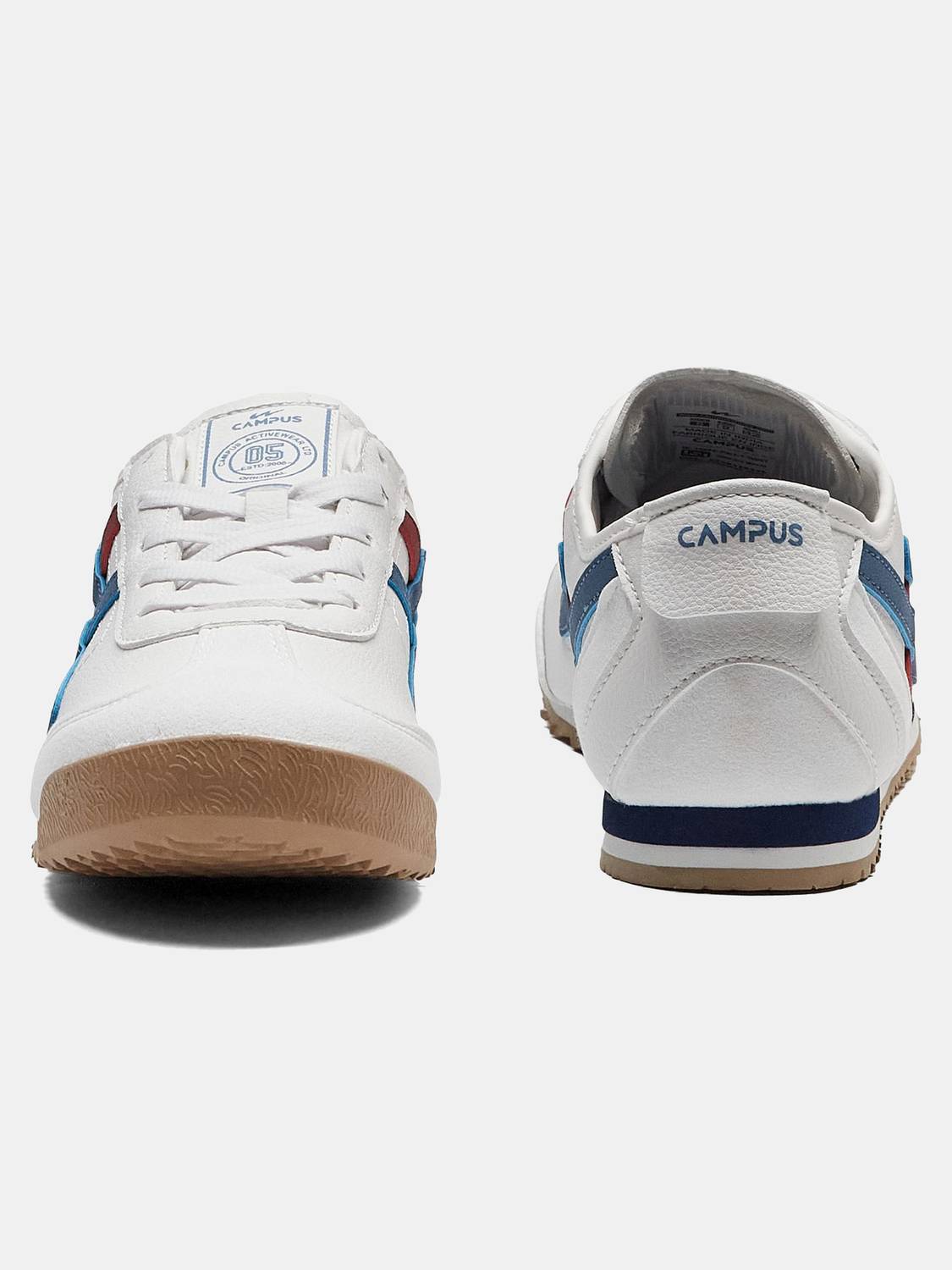 CAMPUS TUMBLE PRO Men's White Sneakers - Image 4