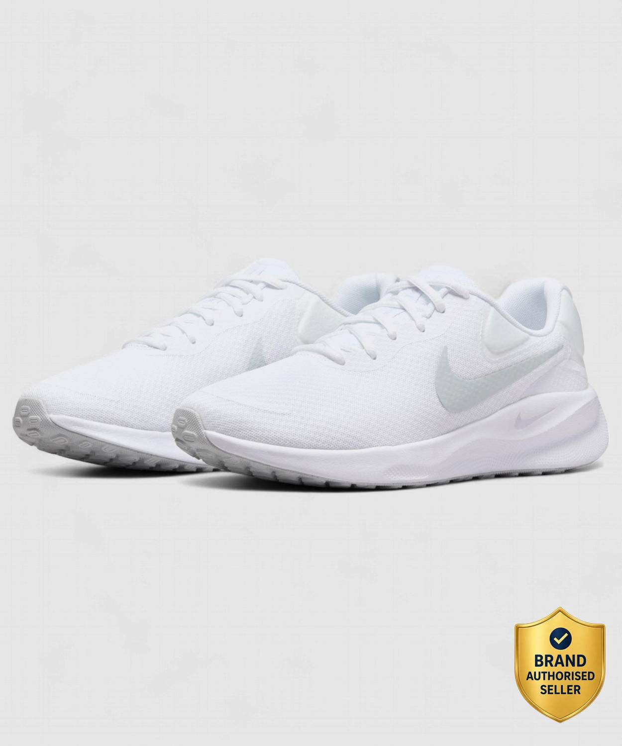 Nike Revolution 7 Men's Running Shoes White - Image 1