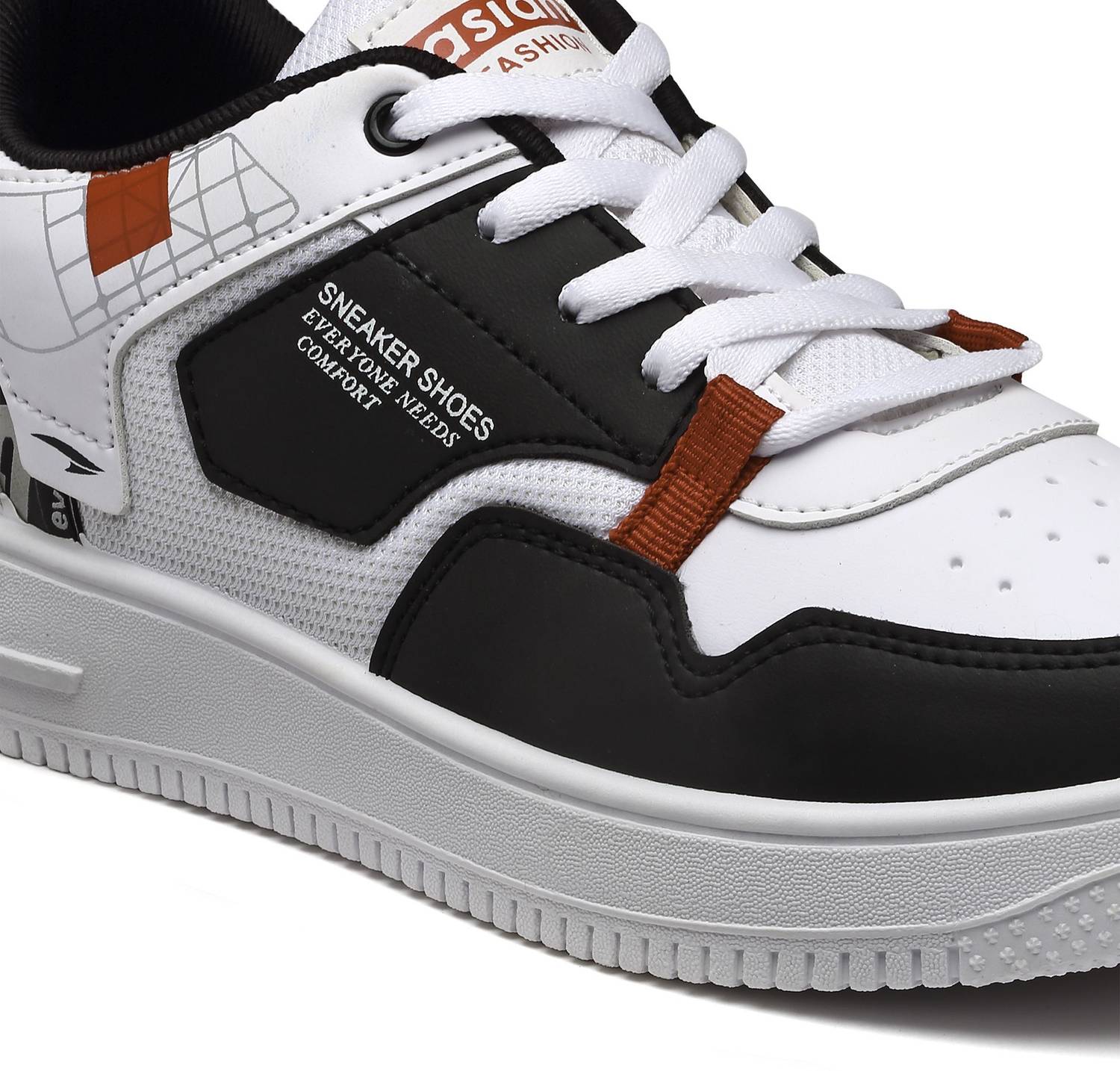 Asian Flat Sole Sneakers for Men with Memory Cushion - Image 5