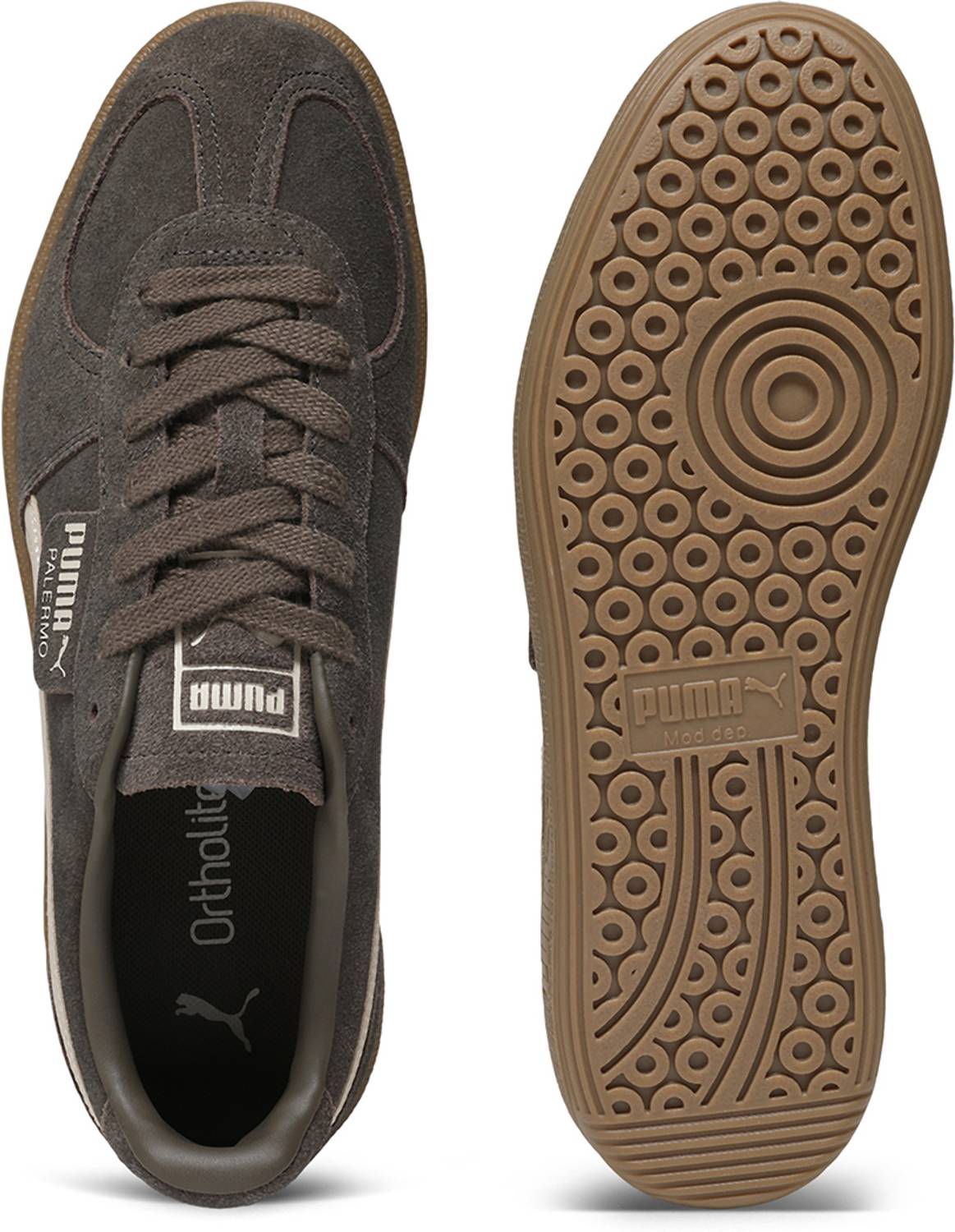 PUMA Palermo Gray Men's Sneakers - Image 5