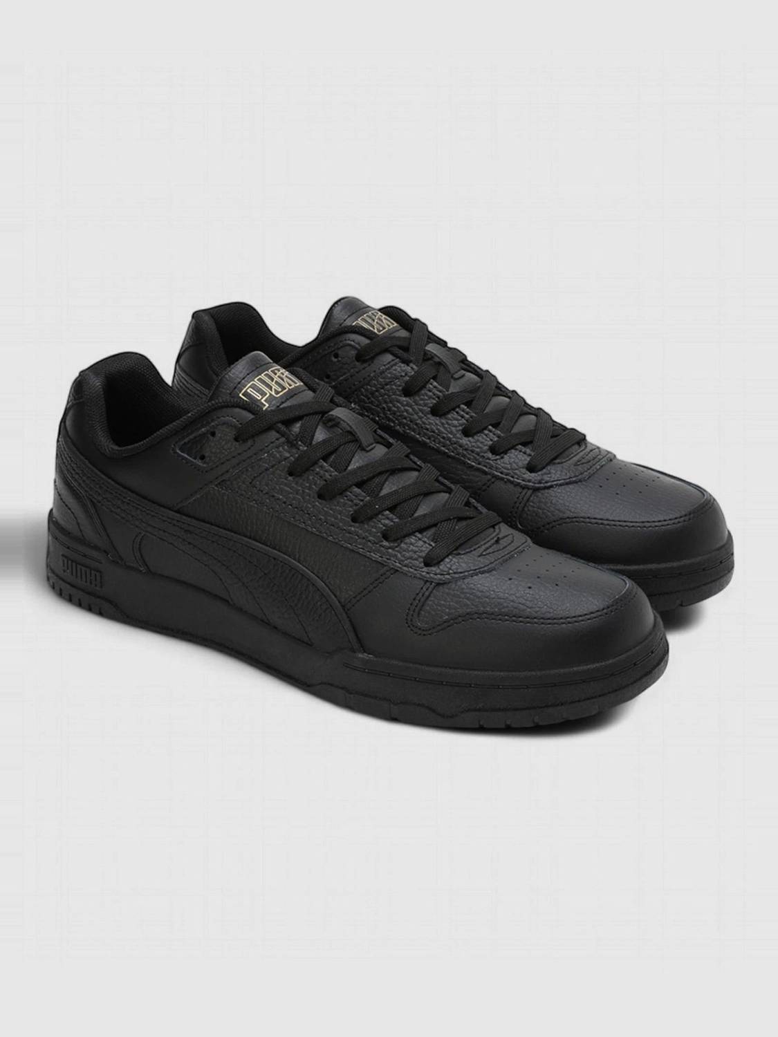 PUMA Court Shatter Low Black Sneakers For Men - Image 4