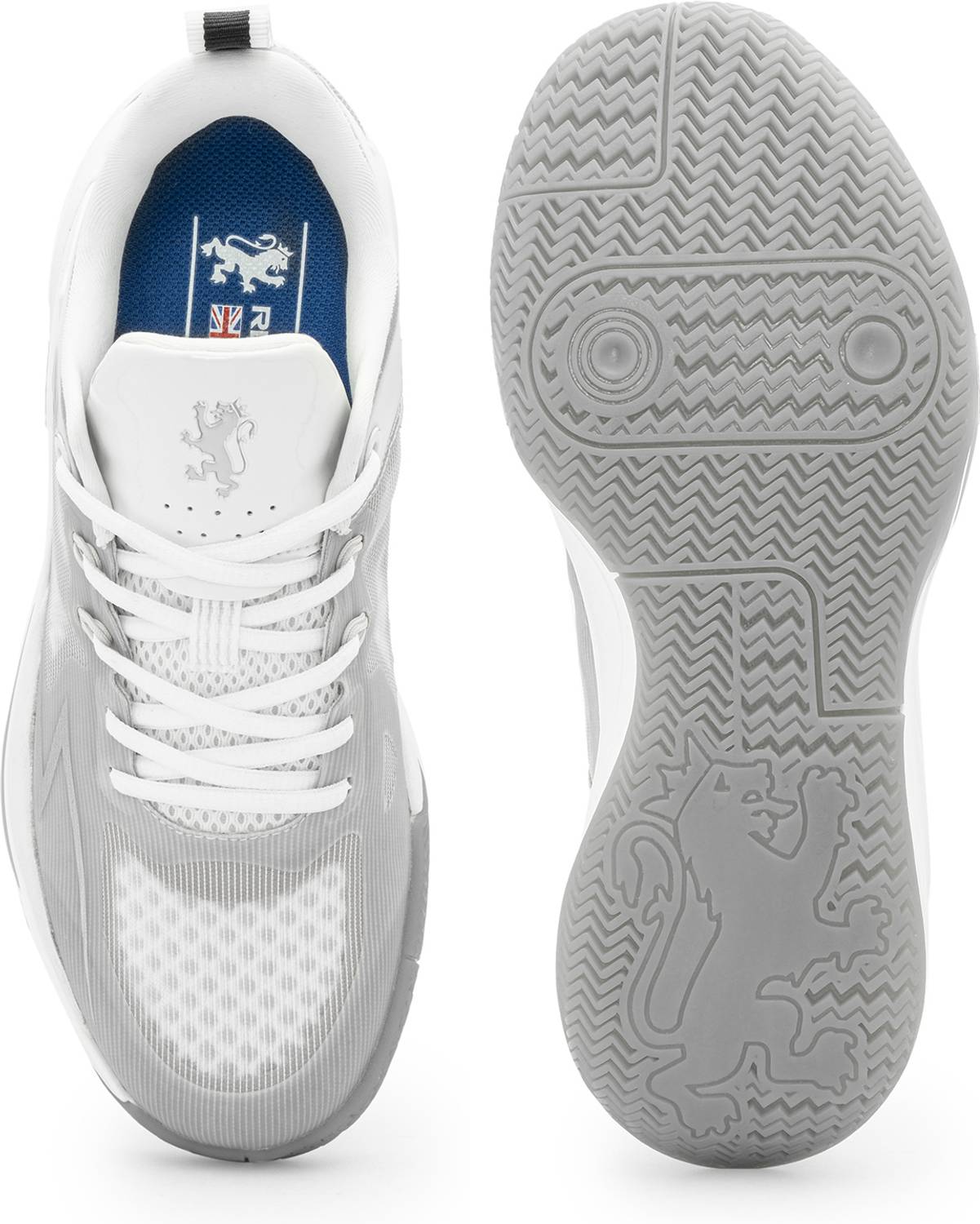 RED TAPE Low Cut Grey Sports Shoes for Men - Image 5