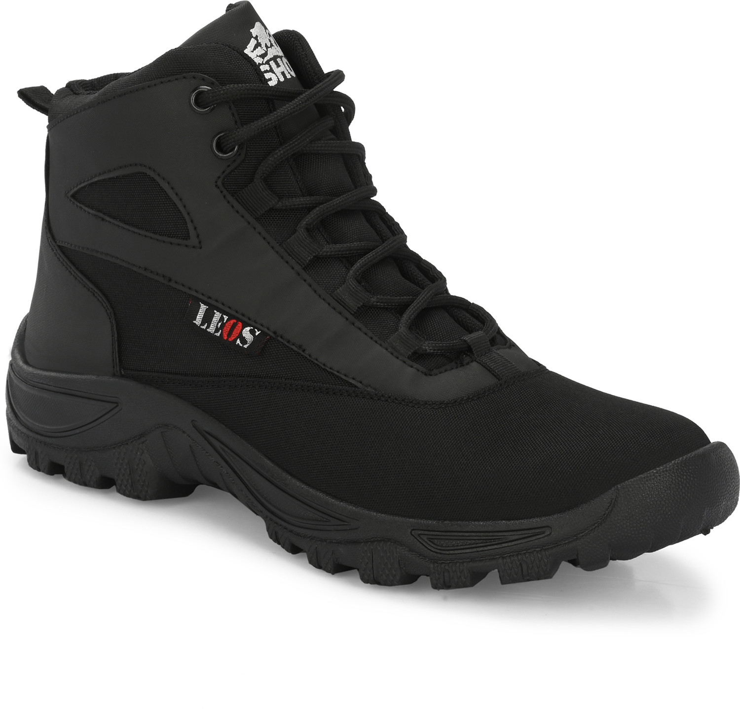 Image of leo's Fitness shoes Leo Men's Waterproof Non-Slip Lightweight Outdoor High Top Ankle Boots For Men High Tops For Men