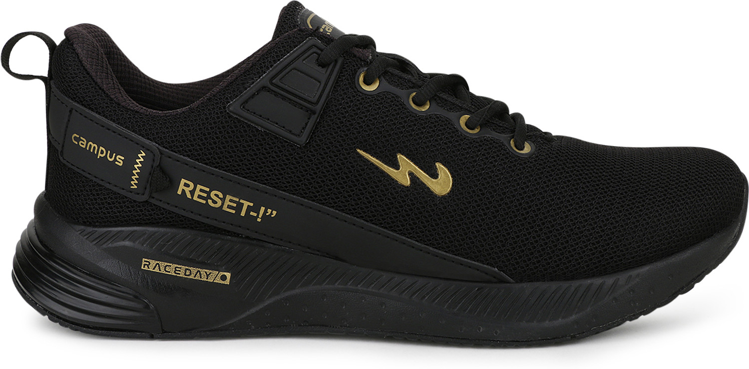 Image of CAMPUS REFRESH PRO Men's Sports Shoes | Mesh Upper & Support-Tech Stability | Lace-Up Running Shoes For Men