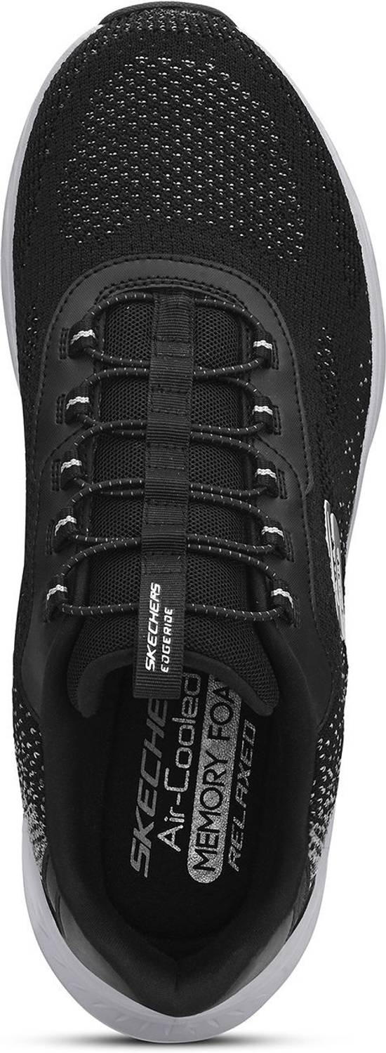 Skechers EDGERIDE Slip On Sneakers For Men Black - Image 2