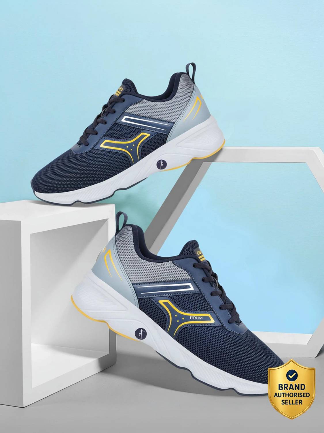 CAMPUS HURRICANE Men Blue Running Shoes - Image 1
