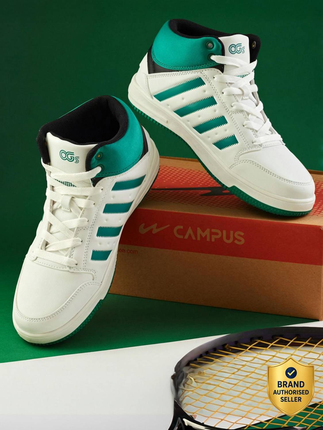 CAMPUS OG-26 High Tops For Men, White - Image 1