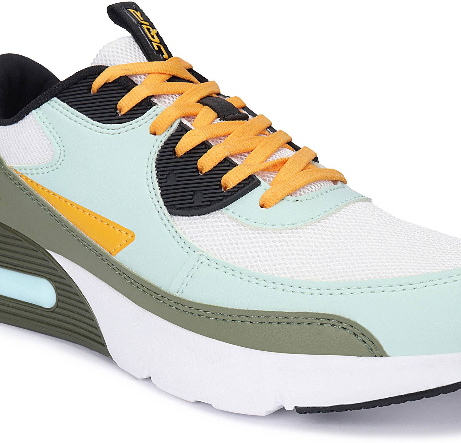 JQR RUMBA Men Green Sneakers - Image 5